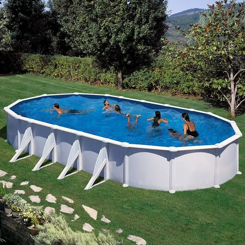 Piscina ovalada de acero GRE Atlantis 610x375x132cm barato