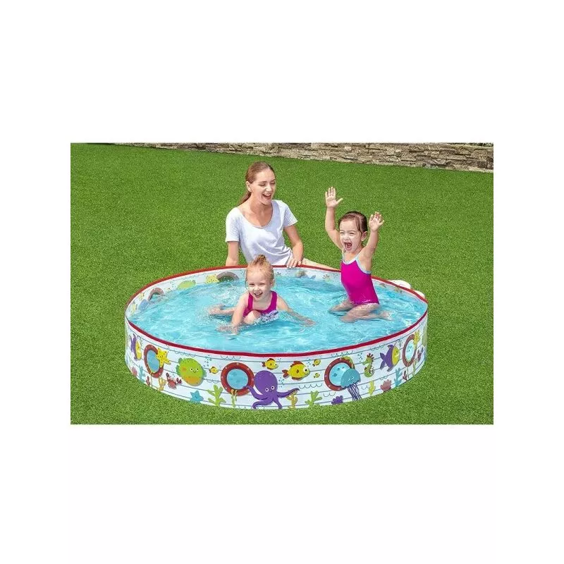 Piscina piscina rígida para niños Marina de fantasía 2 años+ 152 x 25 cm 55029 barato
