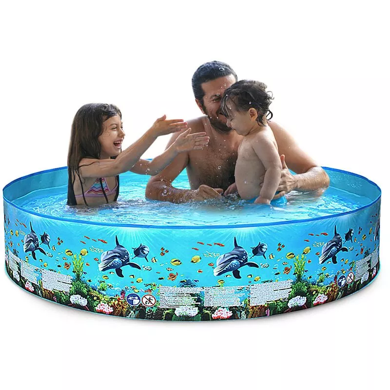 Piscina portatil sin inflado
