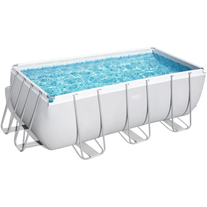 Piscina rectangular sobre suelo 4