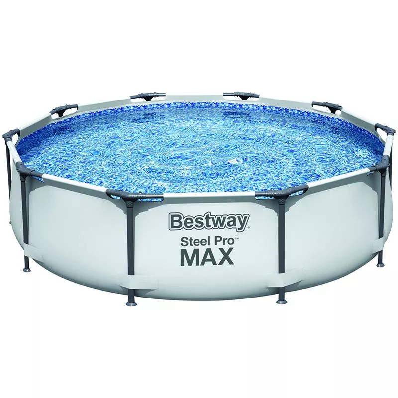 Piscina sobre suelo redonda Steel Pro Max barato