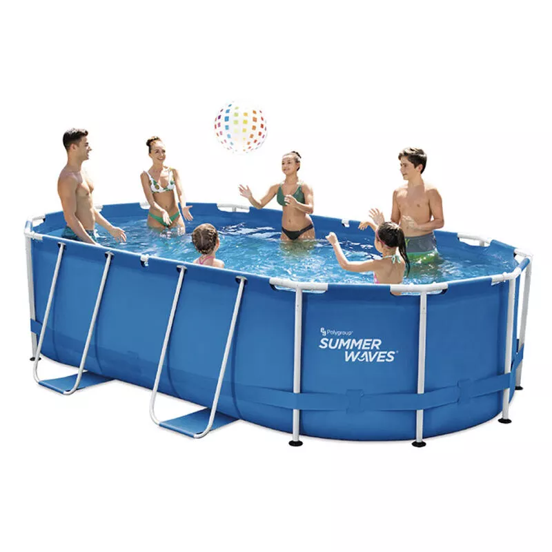 Piscina tubular Oval Summer Waves 300x200xh.84 cm barato