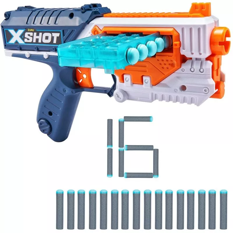 Pistola con munición quick slide excel de x-shot barato
