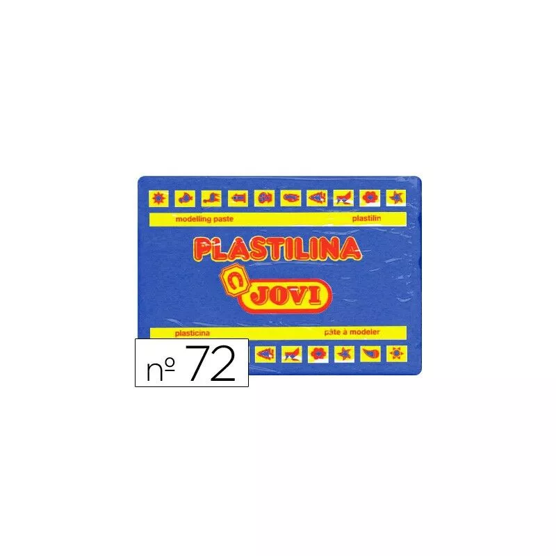 Plastilina jovi 72 azul oscuro -unidad -tamaño grande barato