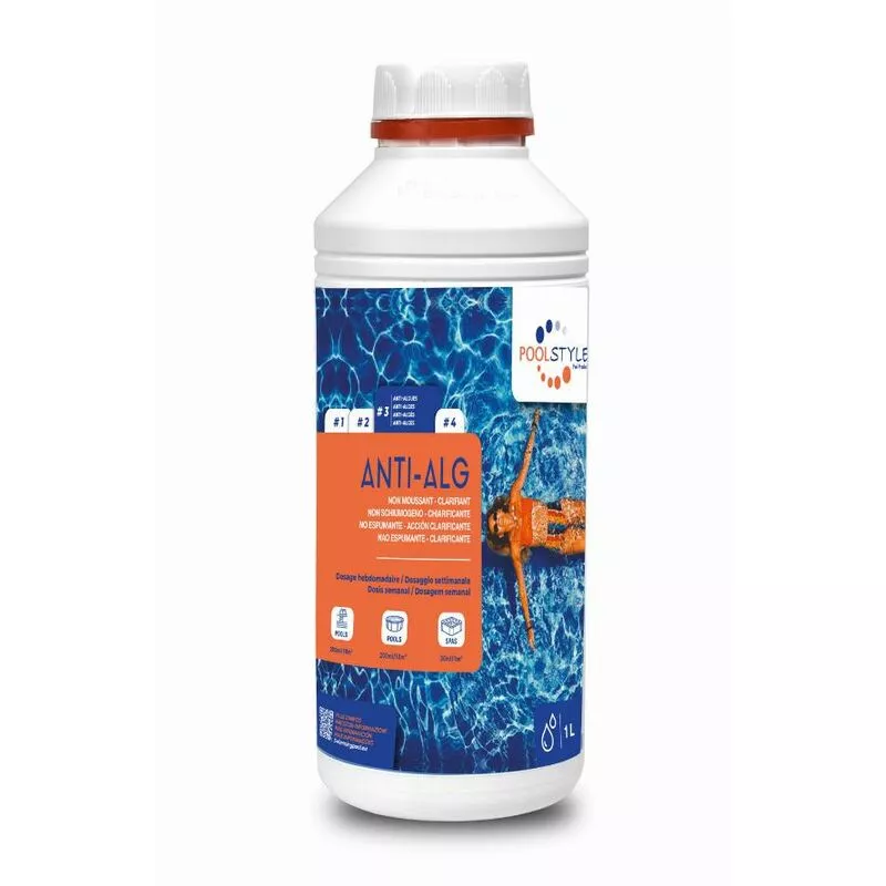 Poolstyle - Bote antialgas 1L C/6 P/504 scp - PSL-500-0012 barato