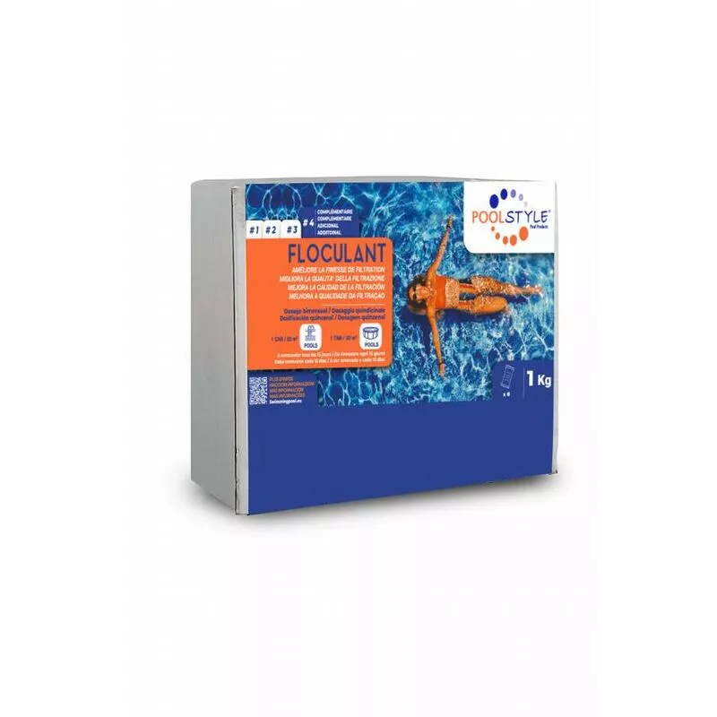 Poolstyle - Caja de floculante scp - PSL-500-0014 barato