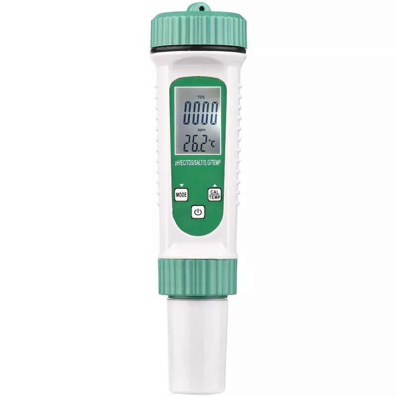 Probador Digital De Calidad Del Agua 6 En 1 Monitor De Cantidad De Agua Multifunción Ph / Ec / Tds / Salt / G.s / Analizador De Medidor De Prueba En Oferta Probador Digital De Calidad Del Agua 6 En 1 Monitor De Cantidad De Agua Multifunción Ph / Ec / Tds / Salt / G.s / Analizador De Medidor De Prueba Barato