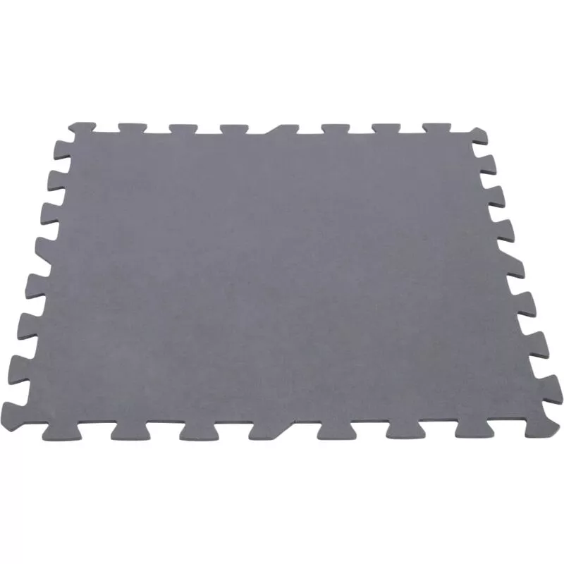 Protector suelo acolchado entrelazado 8 pzas 50x50x0