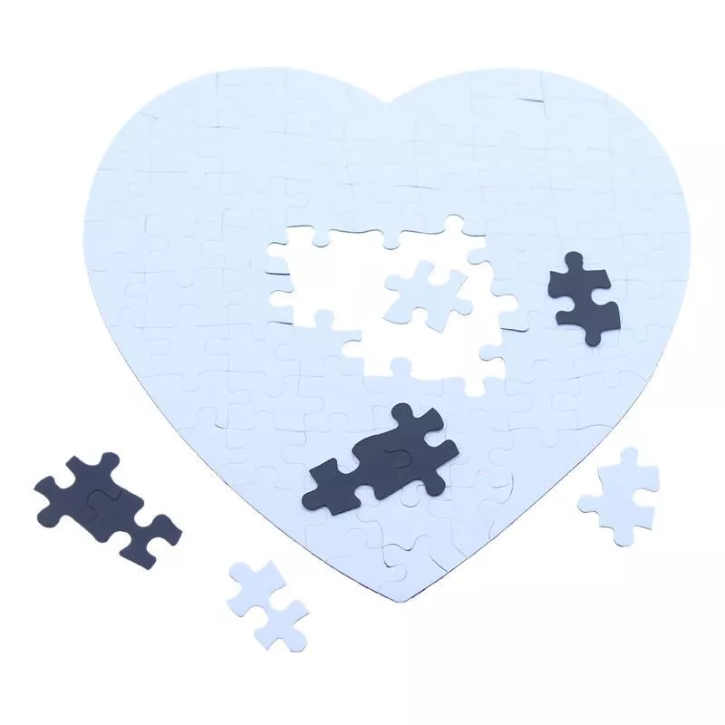 Puzzle Imán Con Forma De Corazón Para Sublimar Piz1919-75 barato