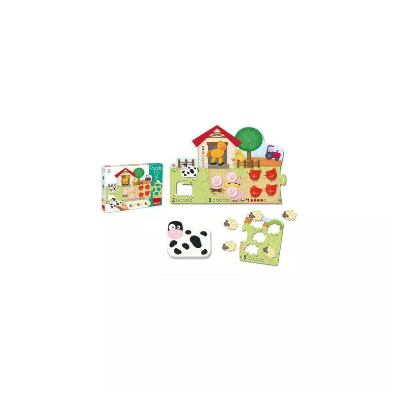 Puzzle goula 1-5 21 piezas barato