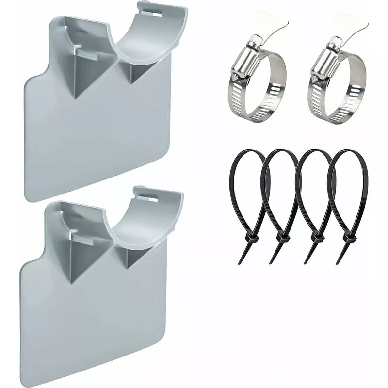 Qersta - 2 Soportes Para Mangueras De Piscina