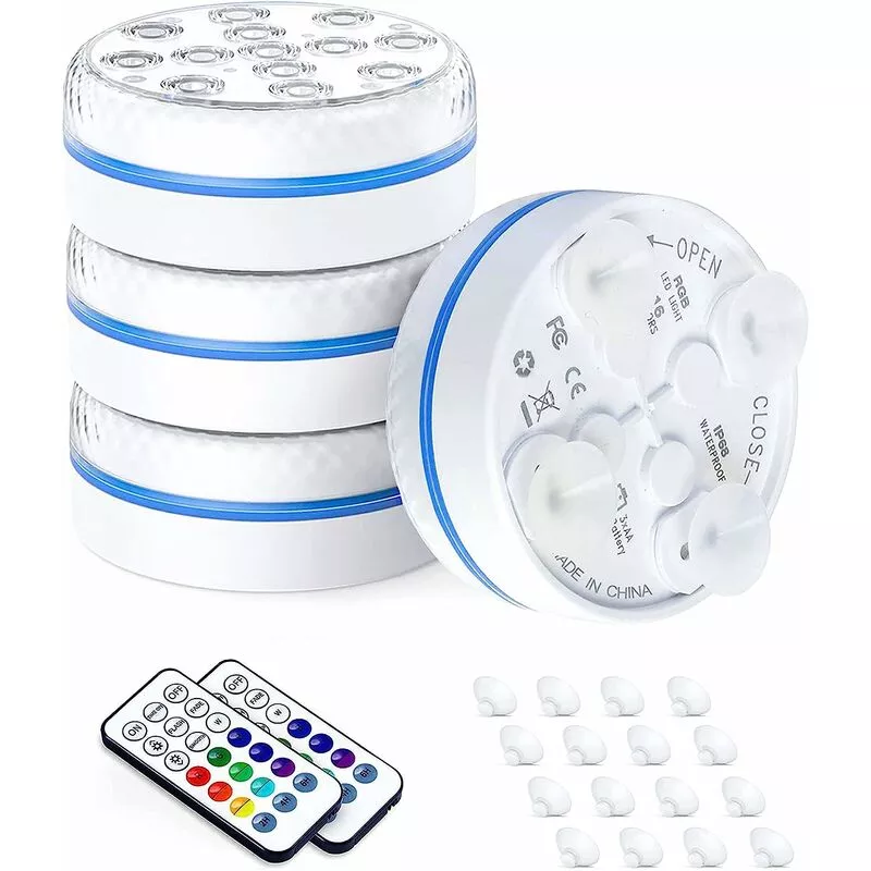 Qersta - Luz led sumergible para piscina de jardín