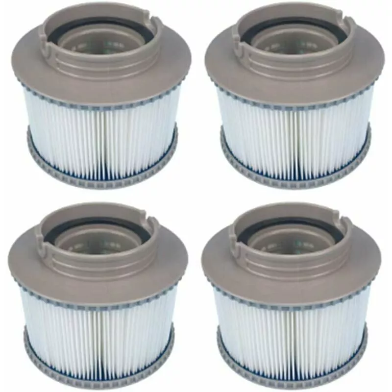 Qersta - Pack de 4 Filtros de Recambio para Mspa FD2089