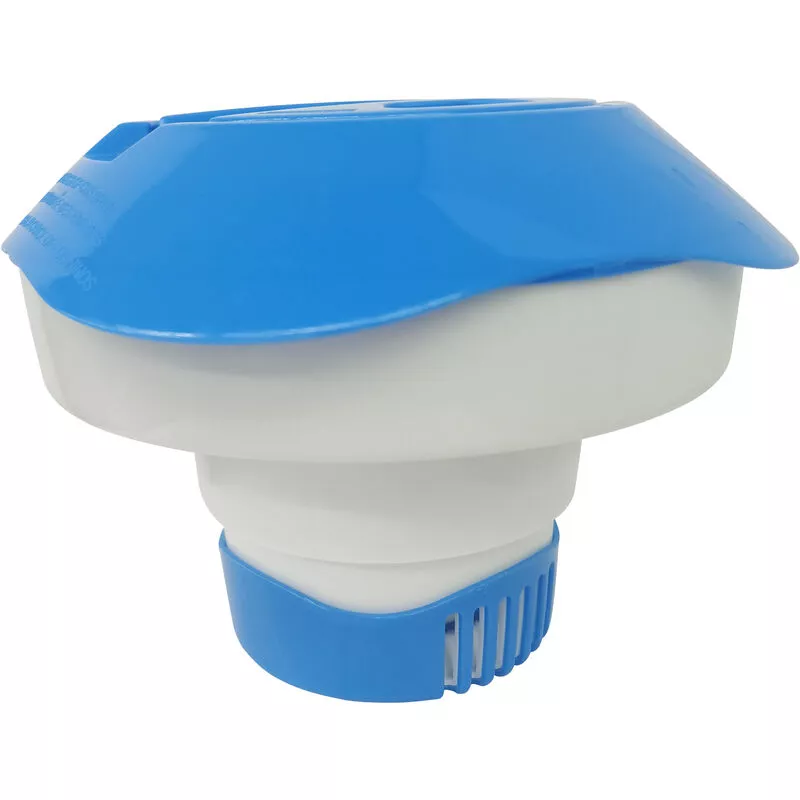 Qersta - Piscina flotante azul y blanca de 8 pulgadas