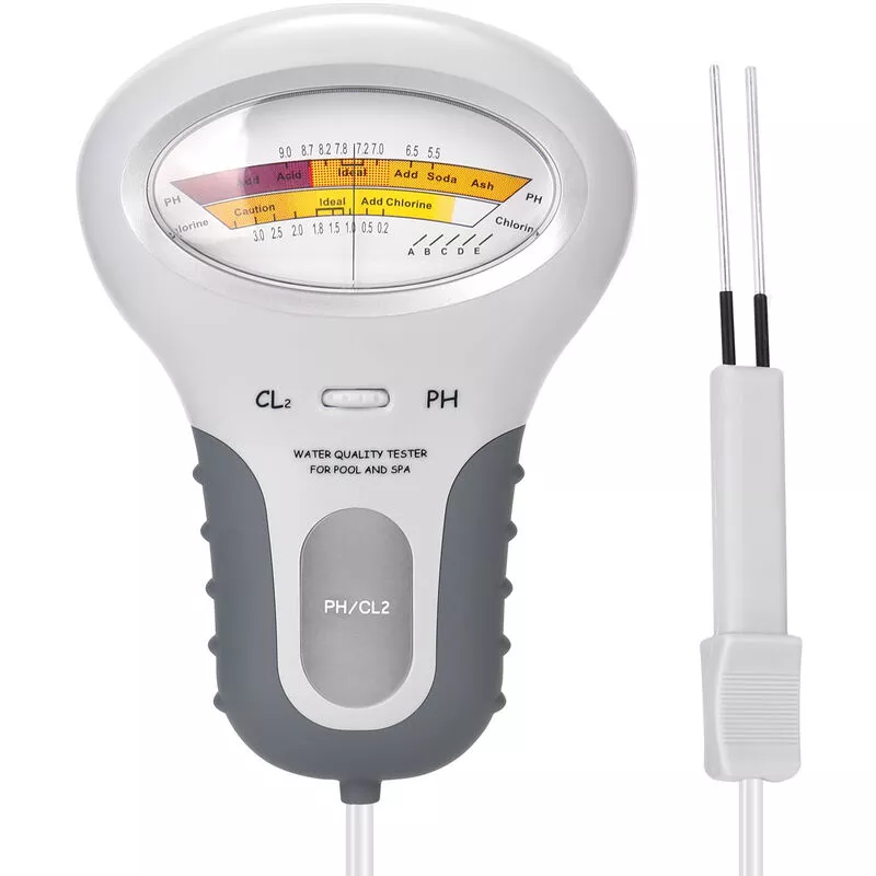 Qersta - Probador de ph de cloro 2 en 1