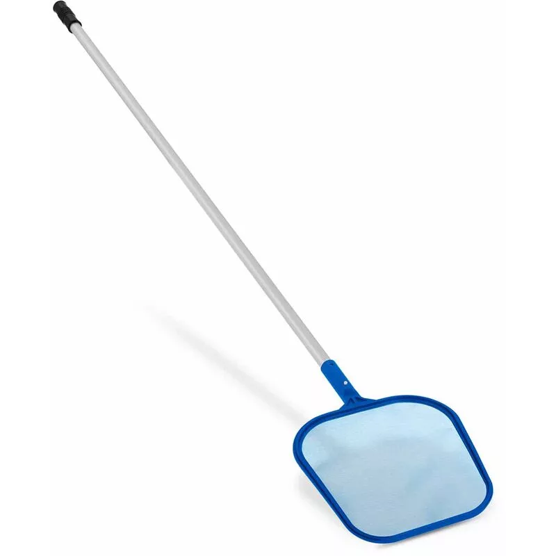 Recogehojas Para Limpiar Piscinas Red Malla Atrapa Hojas Limpiapiscinas 191 Cm - Plateado