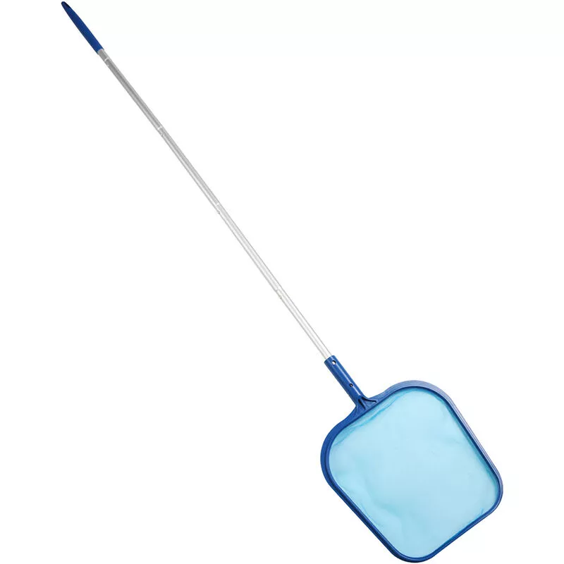 Red para skimmer de piscina con remoción de poste telescópico Rastrillo de hojas Estanques de piscina Herramienta de limpieza rápida con marcos de barato