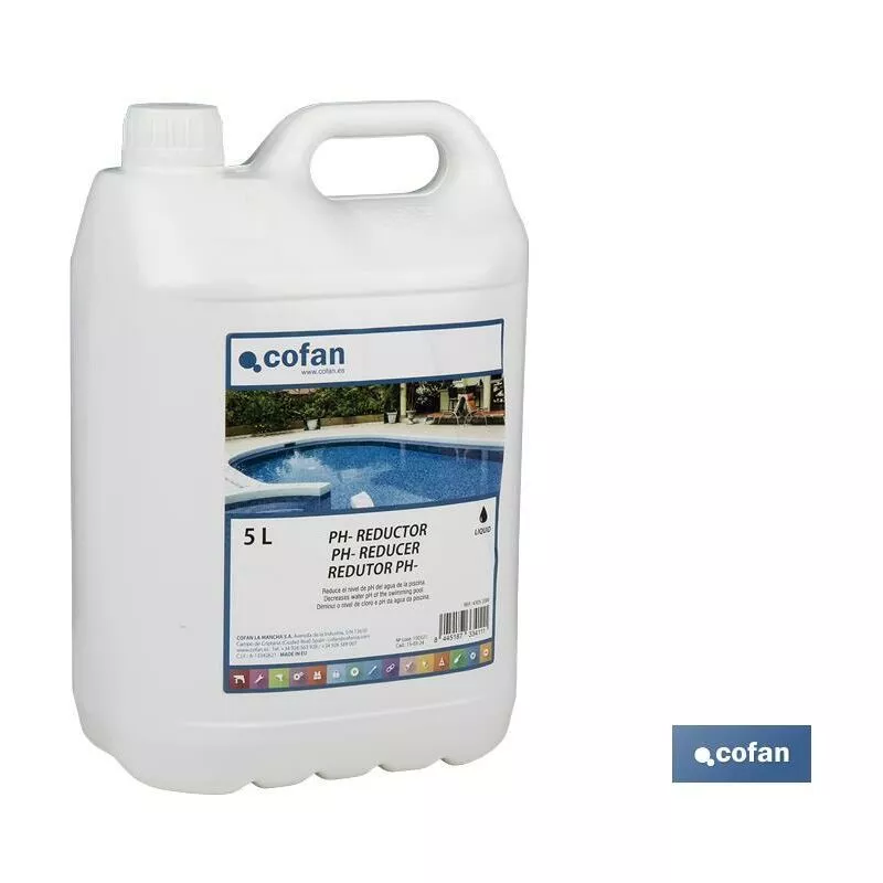 Reductor ph liquido 5 l cofan barato