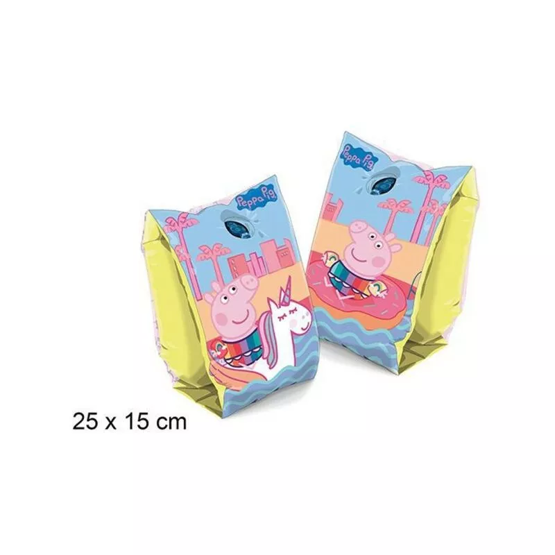 Reposabrazos inflables peppa piscina marina piscina natación para niños mangas 25x15 cm barato