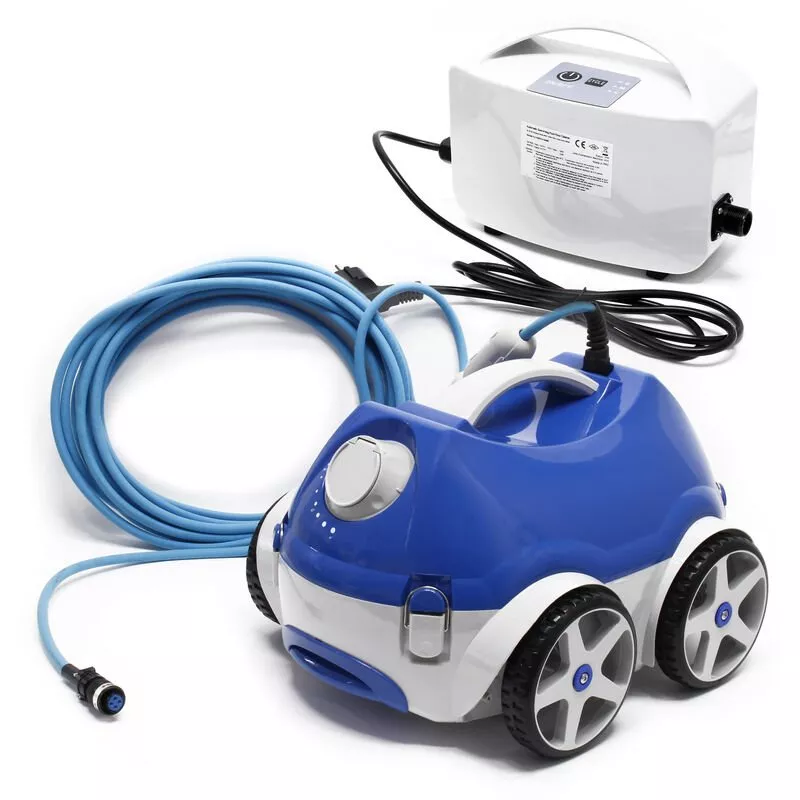 Robot Limpiador De Piscina Naia Hj1009, Limpiafondos Automático Hasta 150 M², Aspirador 15M³/Std En Oferta Robot Limpiador De Piscina Naia Hj1009