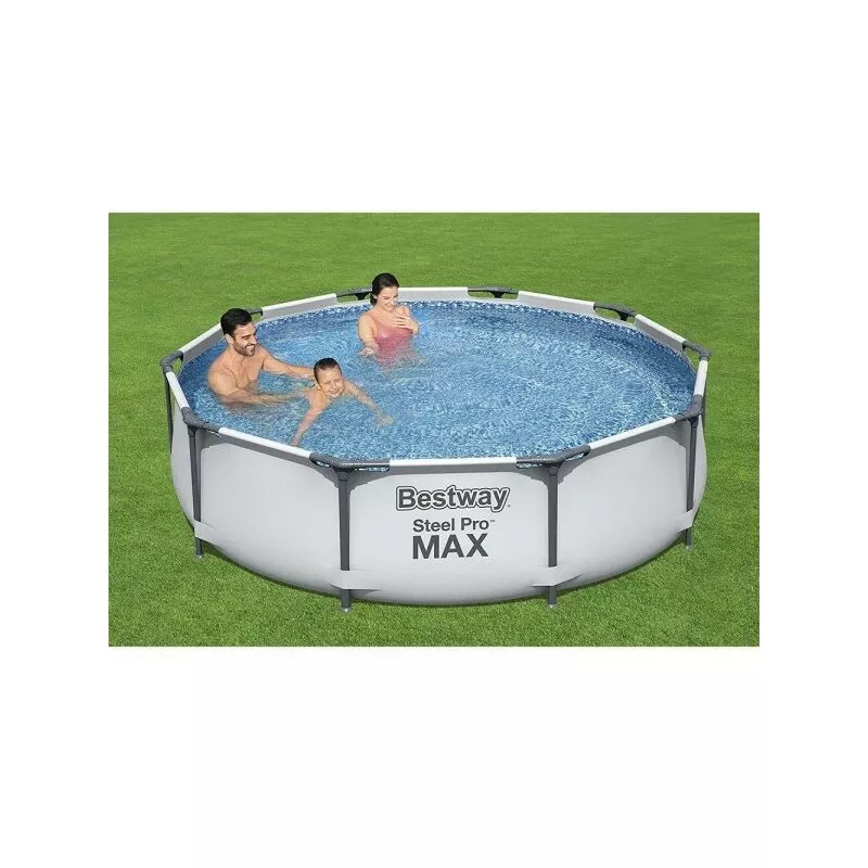 Rotond -Soil Stock Pool Steel Pro Max Set 305 x 76 cm Bomba 1.249 l/h 56408 barato