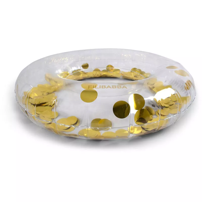 Scandinavian bebe products filibabba - anillo de natación alfie - confeti de oro FI-02573 barato