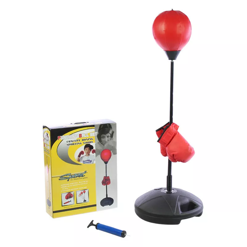 Set De Punching Ball Para Niños Con Guantes e Hinchador barato