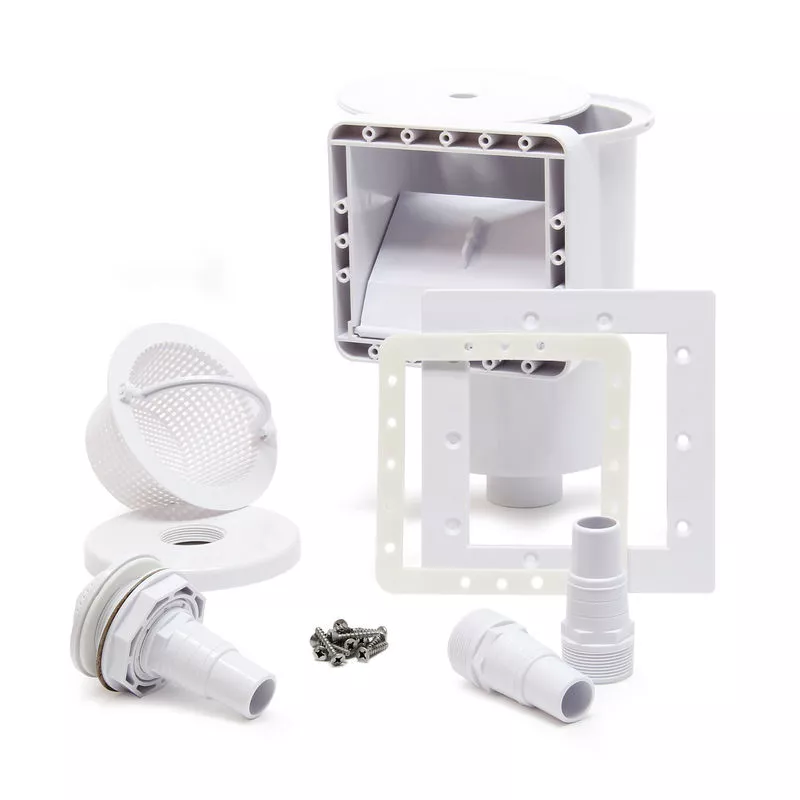 Set skimmer para piscina con boquilla de succión y skimmer de instalación