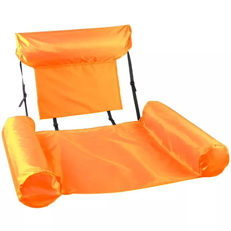 Silla flotante con tablero de flotabilidad y respaldo