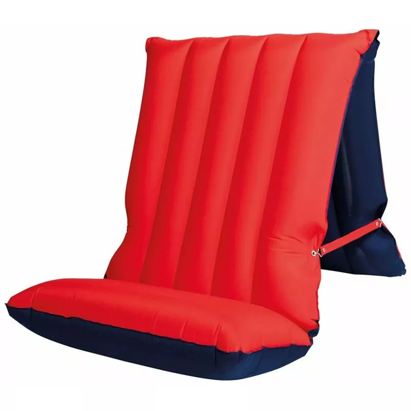 Silla/colchón hinchable rojo y azul 175x54 cm WEHNCKE - Multicolor barato