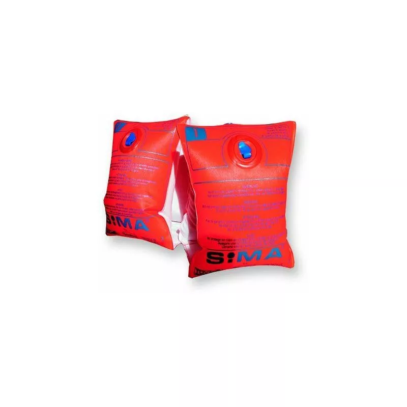 Sima - Manguitos (hasta 60 kg) naranja orange-blau Talla:30-60 kg barato