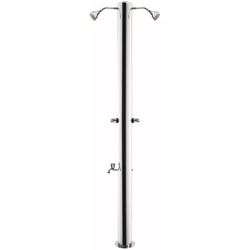 Sined - Ducha doble exterior con grifos cm 218x57x13 MUL-2R barato