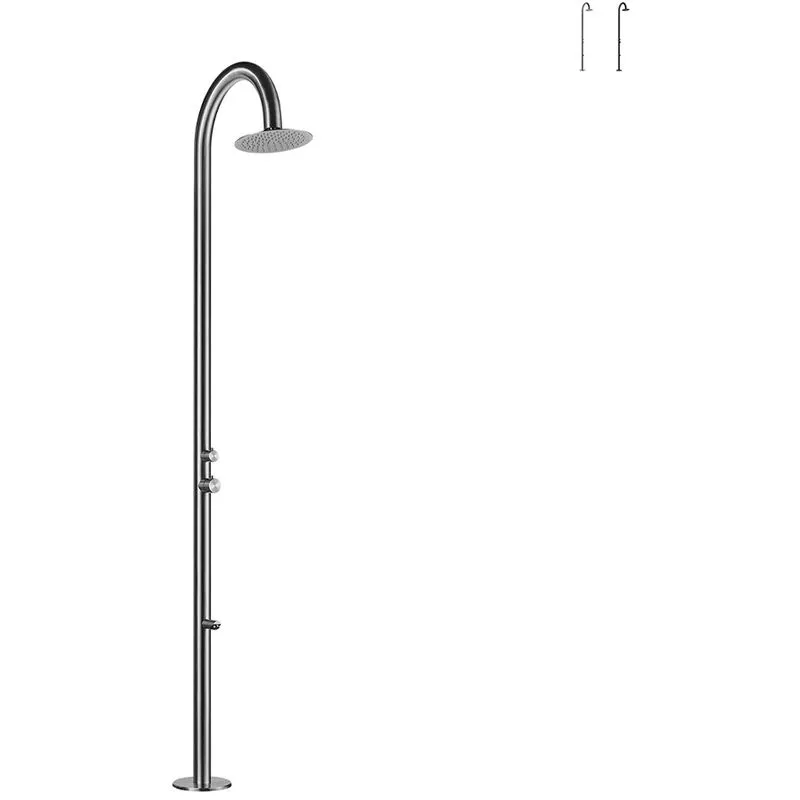 Sined - Ducha piscina jardín casa exterior alcachofa lavapiés Palau | Gris barato