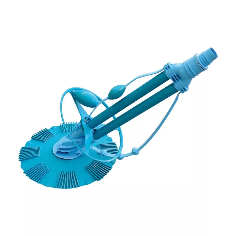 Siqua - limpiafondos de Piscina de Martillo Compacto. Limpia Piscinas Fondos y Paredes. Incluye accesorios. Manguera de 10m. barato