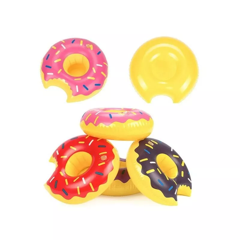 Soporte de vidrio Ciambella inflable inflable flotación marina de piscina para piscinas barato