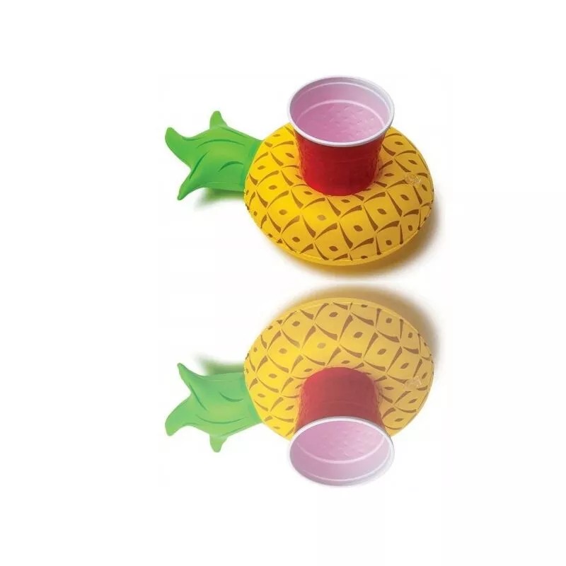 Soporte de vidrio piña inflable inflable nídica marina de la piscina del mar lata de piña barato