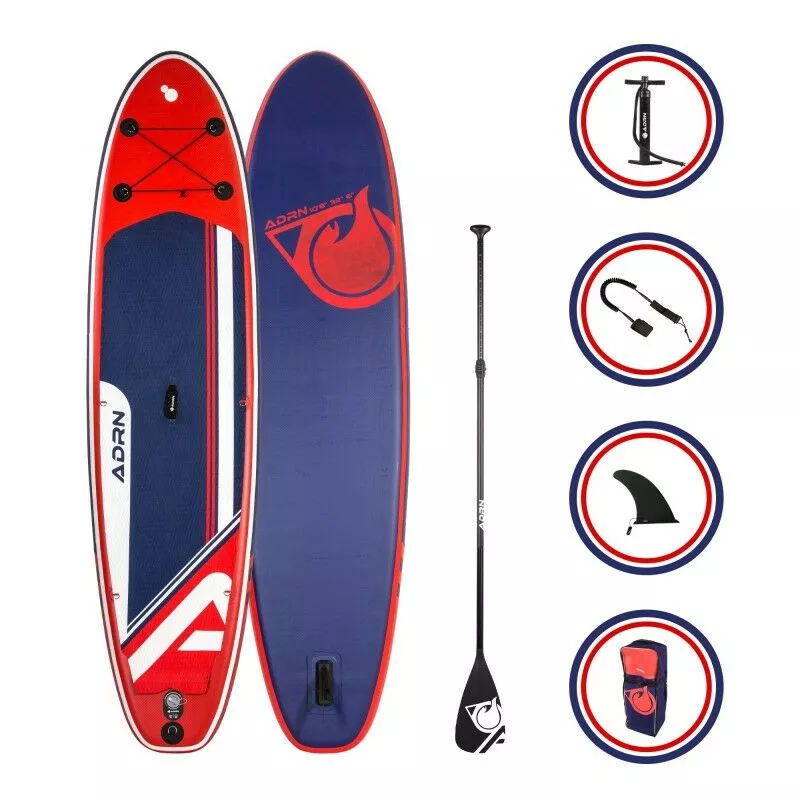 Stand Up Paddle Hinchable EXPLORER 325x81x15cm-con soporte para camara
