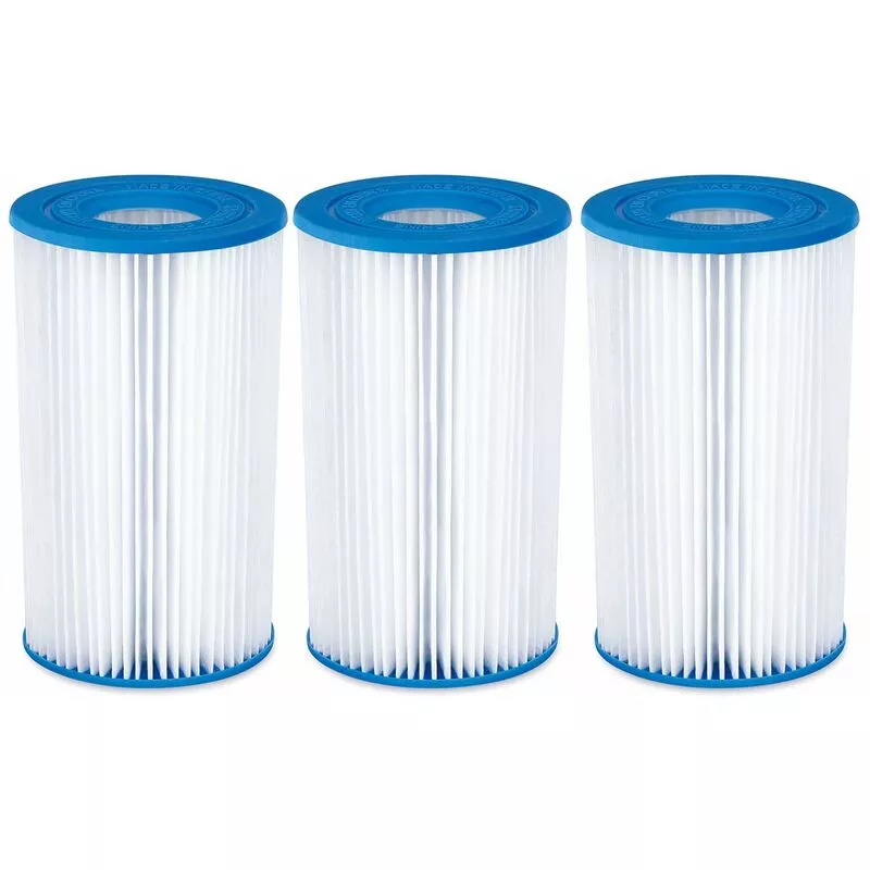 Summer Waves - Filtros de cartucho tipo a/c (3u) compatibles intex barato