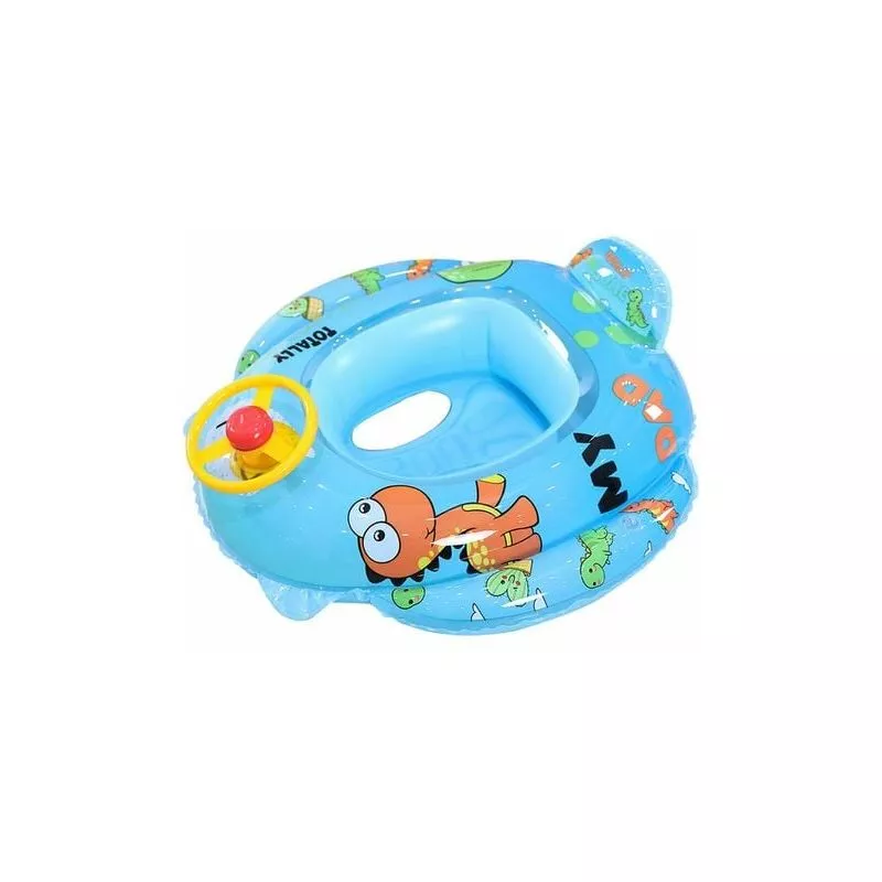 Sxvgun Bebé Asiento Flotante Volante Anillo de Natación Coche Flotante Dibujos Animados Boya Inflable Anillo de Natación 7069cm (Dinosaurio Azul) dopa barato