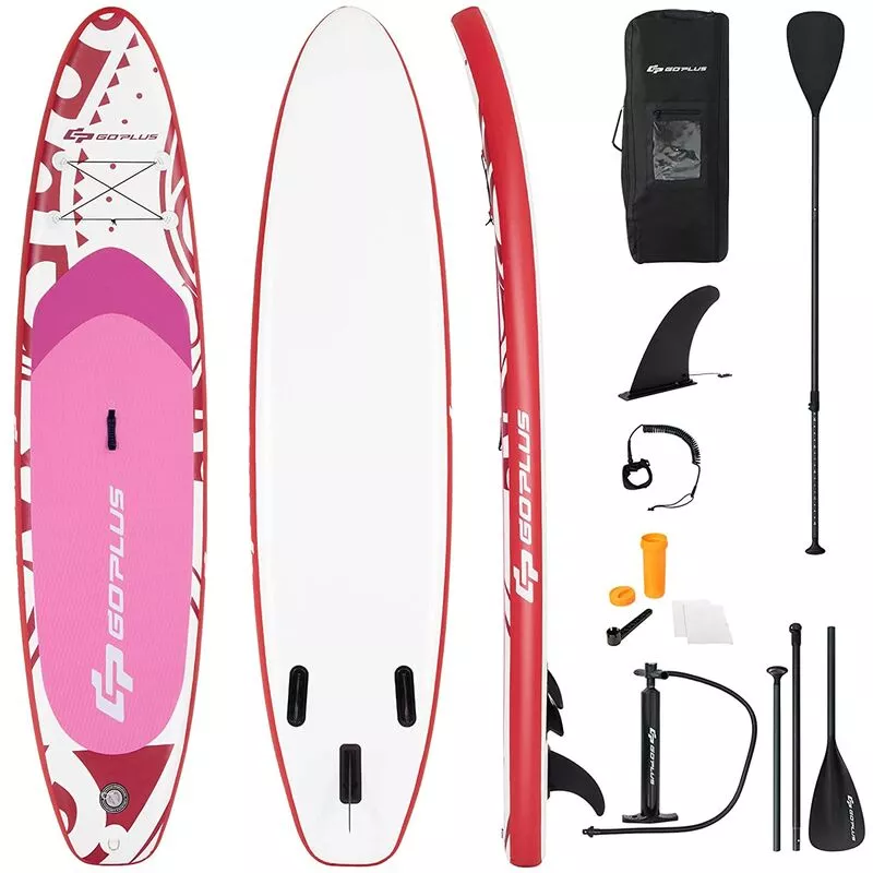 Tabla Inflable de Paddle 325 x 76 x 16 cm Sup Board Extra Amplia Superficie Antideslizante (Rosa) barato