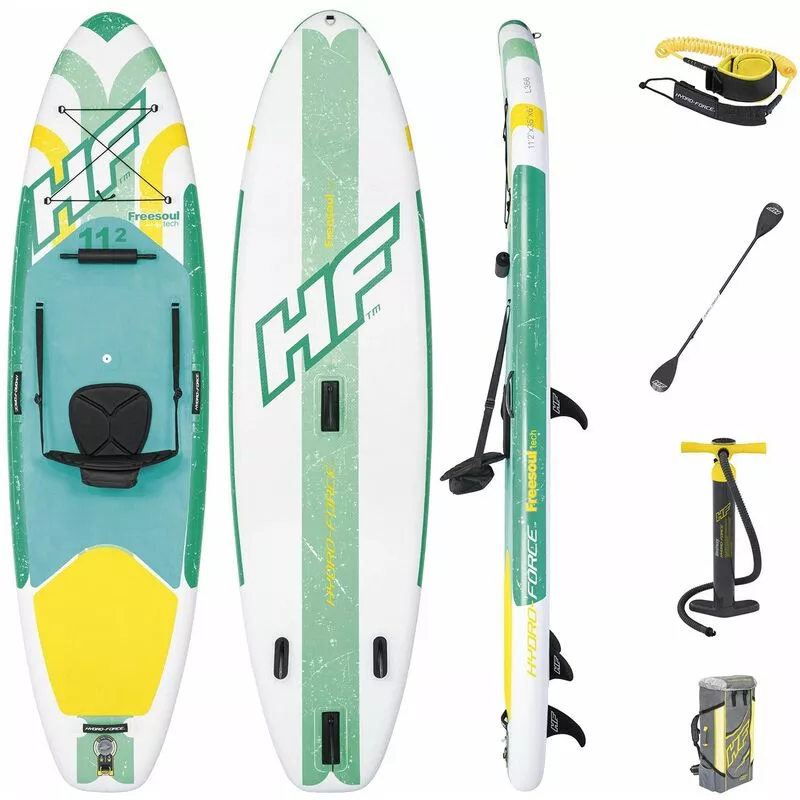 Tabla Paddle Surf Hinchable Hydro-Force Freesoul Tech 340x89x15 cm Con Remo