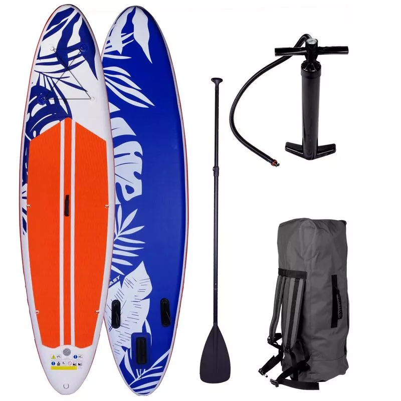Tabla Paddle Surf Inflable Fusion Naranja 320X76X15 Cm, 140Kg+Remo Telescópico+Mochila+Bomba+Kit De Reparación, Material Mfl De Doble Capa.tabla Sup En Oferta Tabla Paddle Surf Inflable Fusion Naranja 320X76X15 Cm