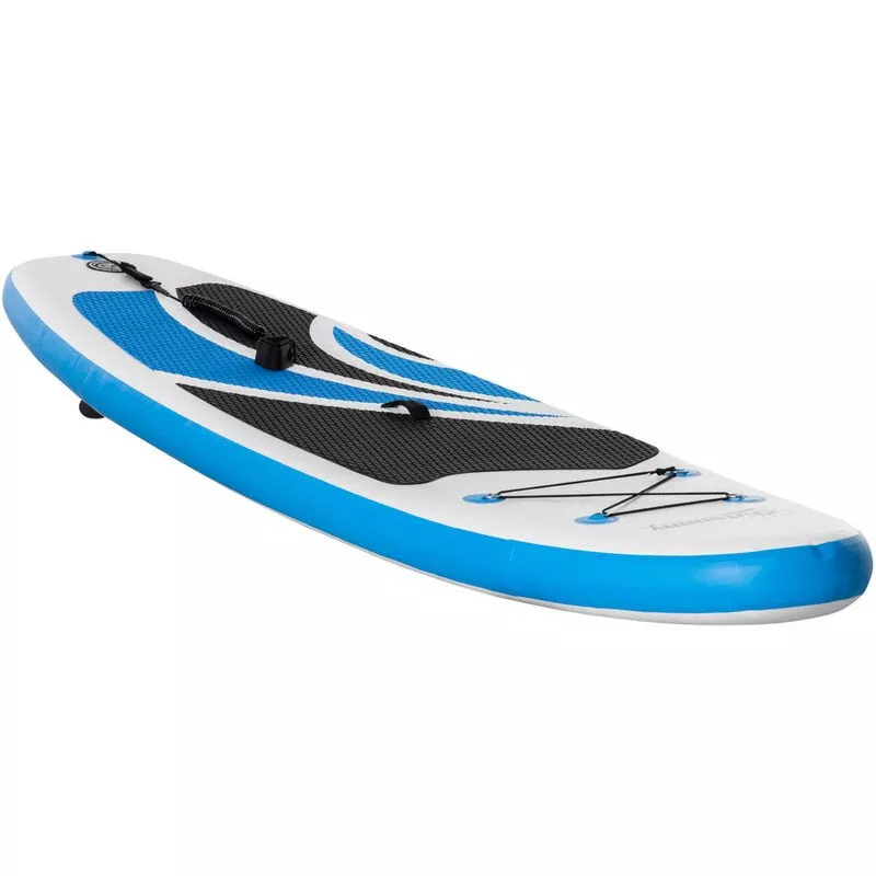 Tabla de Paddle Surf Hinchable 300x76x15 cm Plegable con Remo Ajustable Desmontable Cubierta Antideslizante Bolsa de Transporte y Kit de Reparación barato