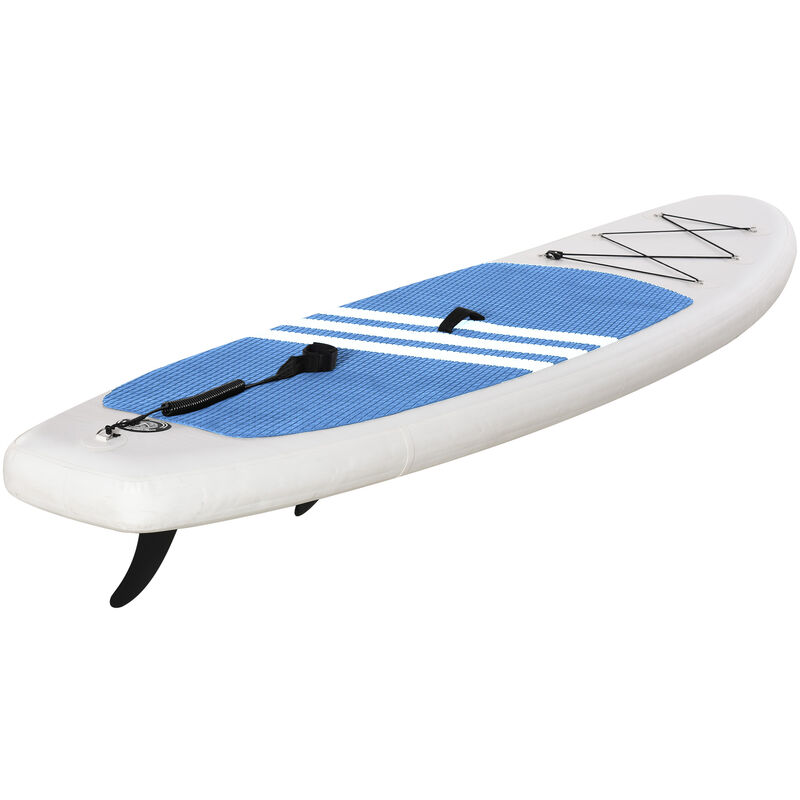 Tabla De Paddle Surf Hinchable Con Remo Ajustable Carga Máx. 120Kg 305X80X15 Cm Barato