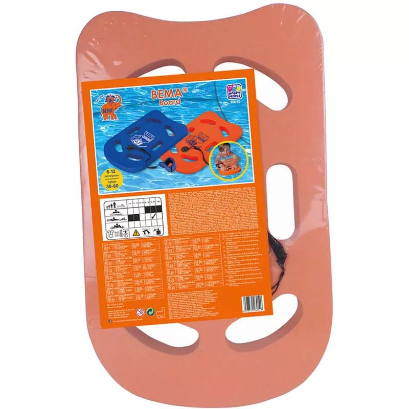 Tabla de natación de espuma eva Bema Naranja barato