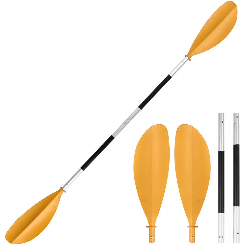 Tabla de remo para kayak asimetrica de liberacion rapida de 4 piezas