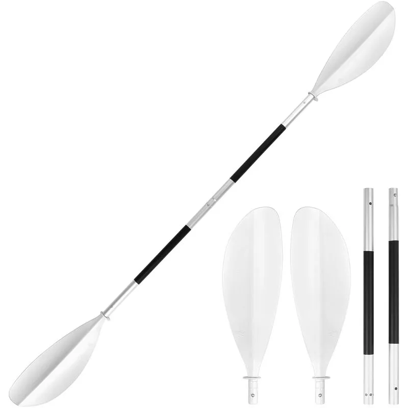 Tabla de remo para kayak asimetrica de liberacion rapida de 4 piezas