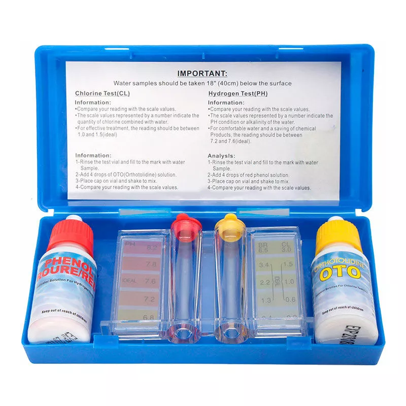 Tamar - test kit cloro y ph 1175601000 barato