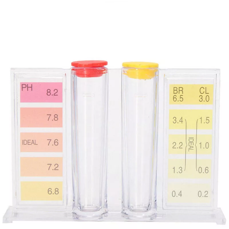 Tancyco - 1 Set PH-Chlor-Wasserqualitäts-Testkit Hydrotool-Testkit-Zubehör für Schwimmbecken WHShoppingMulticolor barato
