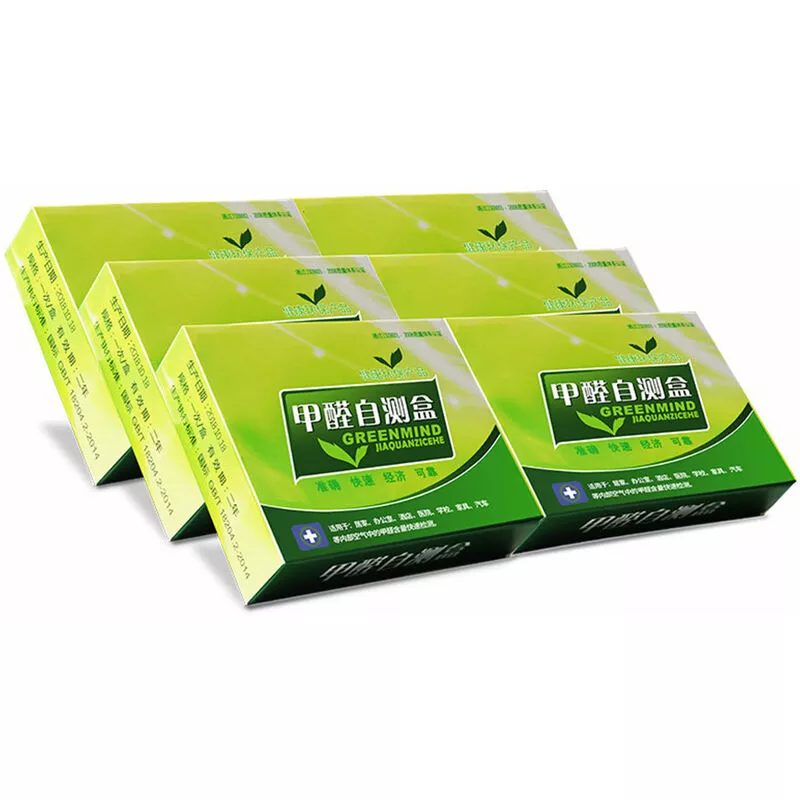 Tancyco - Kit de prueba de formaldehído de 6 cajas